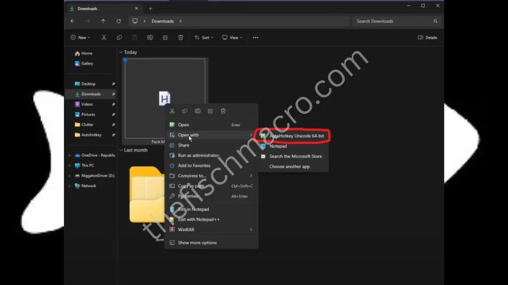 Fisch Macro AutoHotKey Open thefischmacro.com