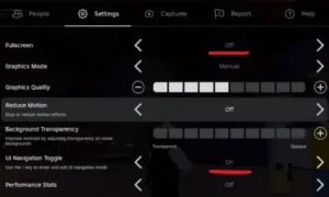 roblox settings for fisch